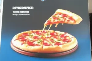 cardápio Domino's Pizza 2025