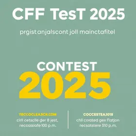 Concurso CFF 2025