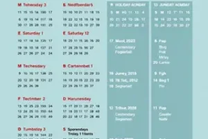 calendário escolar 2025