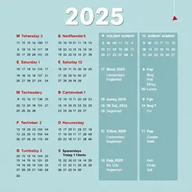 calendário escolar 2025