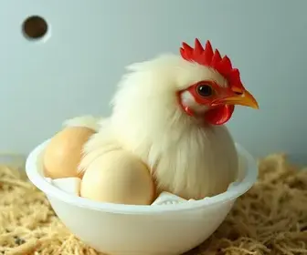 tempo para a galinha chocar o ovo